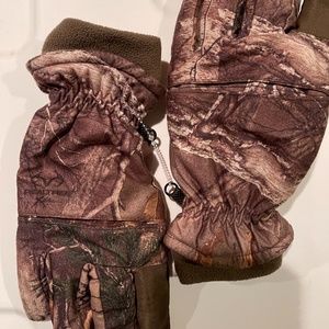 HOT SHOT men’s large brown winter gloves